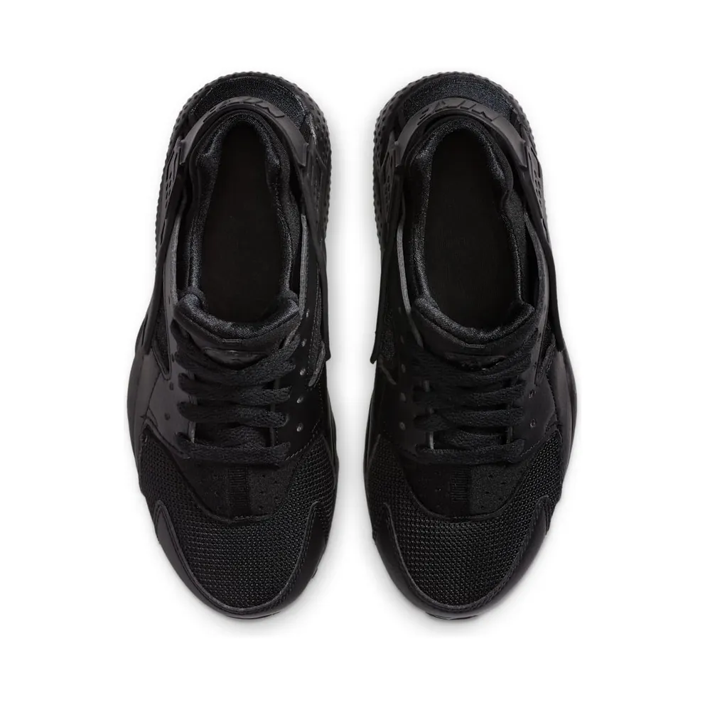 Nike Air Huarache Run Triple Black 2019 (GS) Black/Black-Black (654275-016)