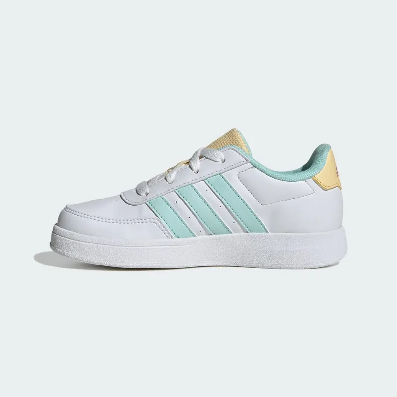 Adidas Breaknet Lifestyle Court Lace Cloud White / Semi Flash Aqua / Orange Tint (IH2380)