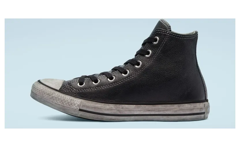 Converse Chuck Taylor All Star Vintage Leather Black/white/black (158575C)