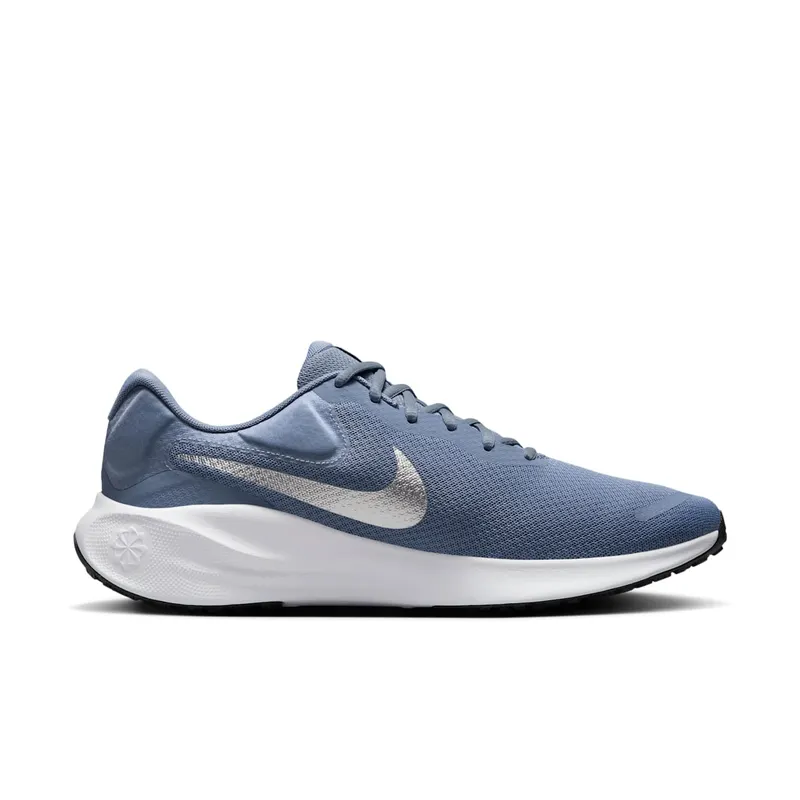 Nike Revolution 7 Ashen Slate White Hyper Royal Metallic Silver (FB2207-403)