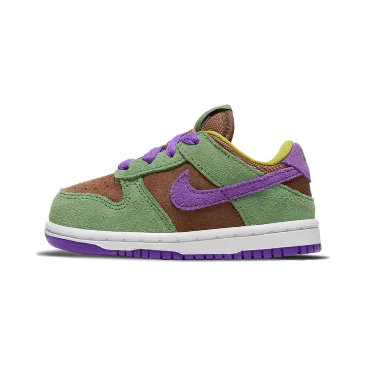 Nike Dunk Low SP TD Ugly Duckling Pack – “Veneer / Autumn Green / Deep Purple” (DC8315-200)