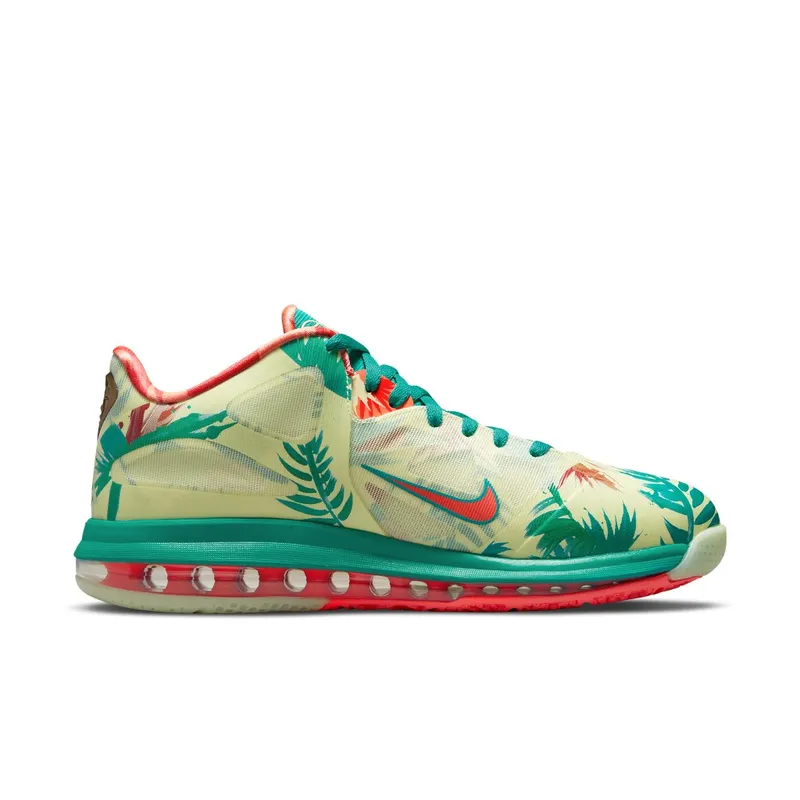 Nike LeBron 9 LeBronald Palmer – “White Lime / Bright Mango / New Green” (DO9355-300)