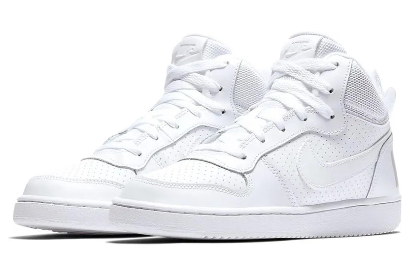 Nike Court Borough Nike Court Borough Mid White/White-White (839977100)