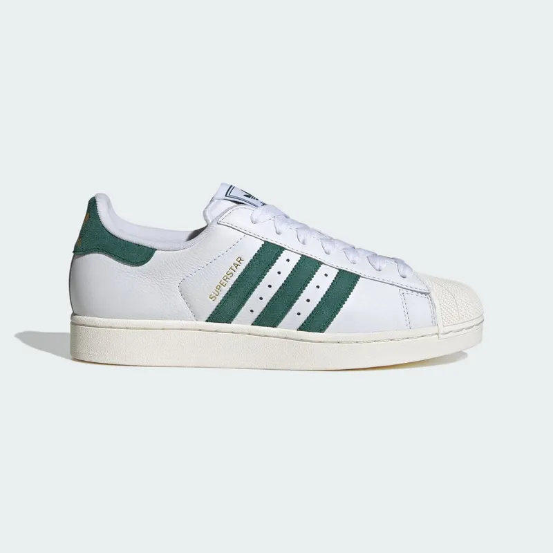 Adidas SUPERSTAR II Cloud White / Collegiate Green / Core White (KJ9977)