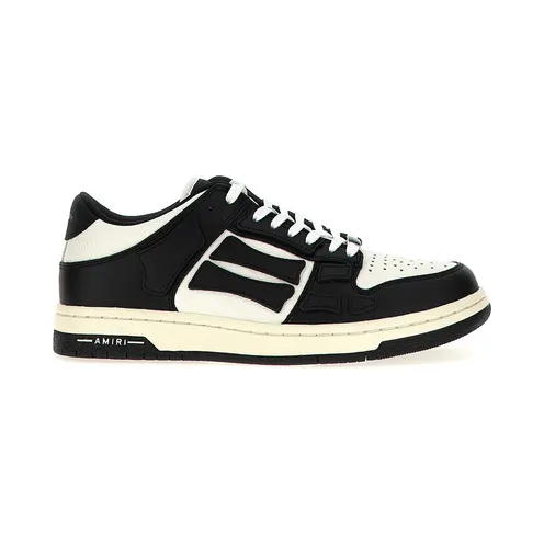 Amiri Skel Top Low “White/Black” (AMFOSR1047BLACKWHITE)