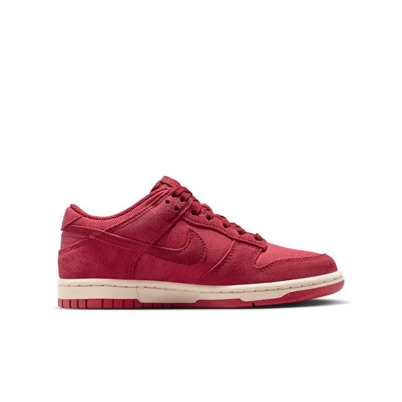 Nike Dunk Low SE GS “Team Crimson” (IB5691-600)