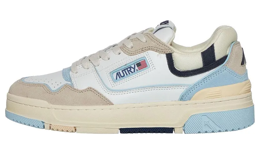 Autry CLC Low White / Bl / Yellow / Sand (ROLWMM29)