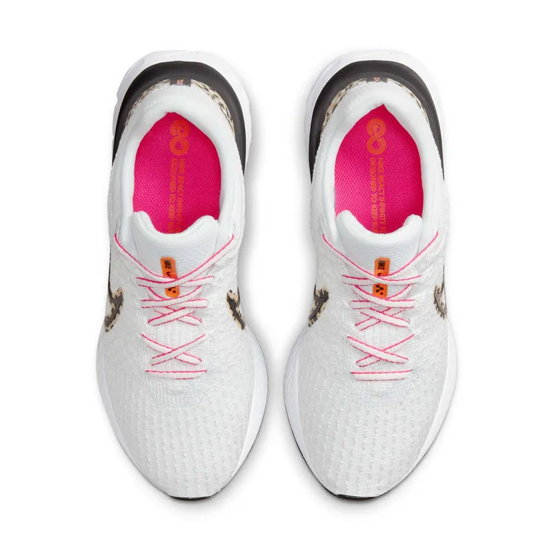 Nike React Infinity Flyknit 3 Road Running White (DV3024-100)