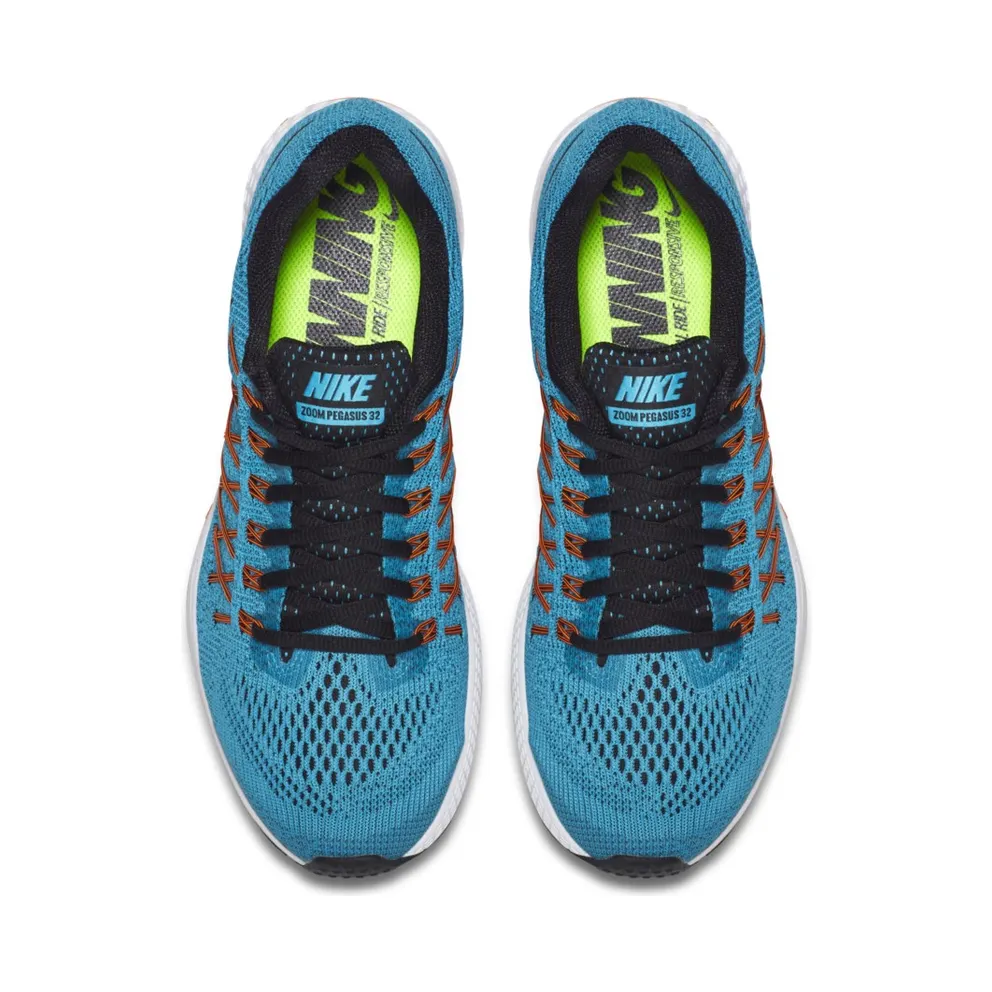 Nike Air Zoom Pegasus 32 Blue Lagoon/Black-Bright Citrus-Total Orange Blue Lagoon/Black-Bright Citrus-Total Orange (749340-400)