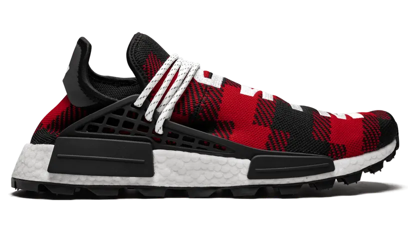 adidas NMD Hu Pharrell x BBC Red Plaid (F&F)