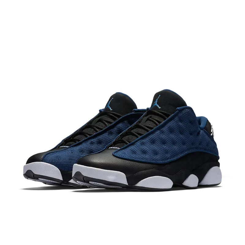 Jordan 13 Retro Low Brave Blue Brave Blue/Metallic Silver-Black (310810-407)