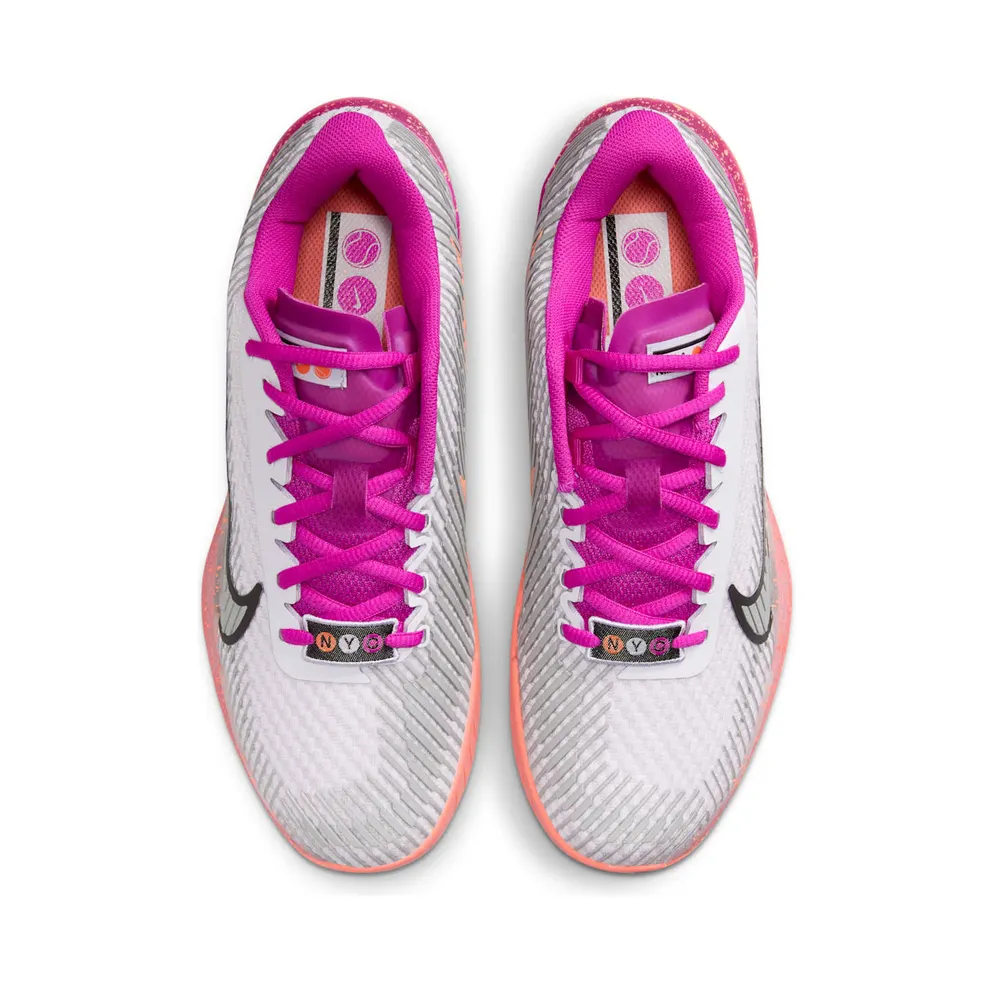 Nike Court Vapor 11 HC Premium Barely Grape Vivid Grape Light Wild Mango Metallic Silver (FQ7266-500)