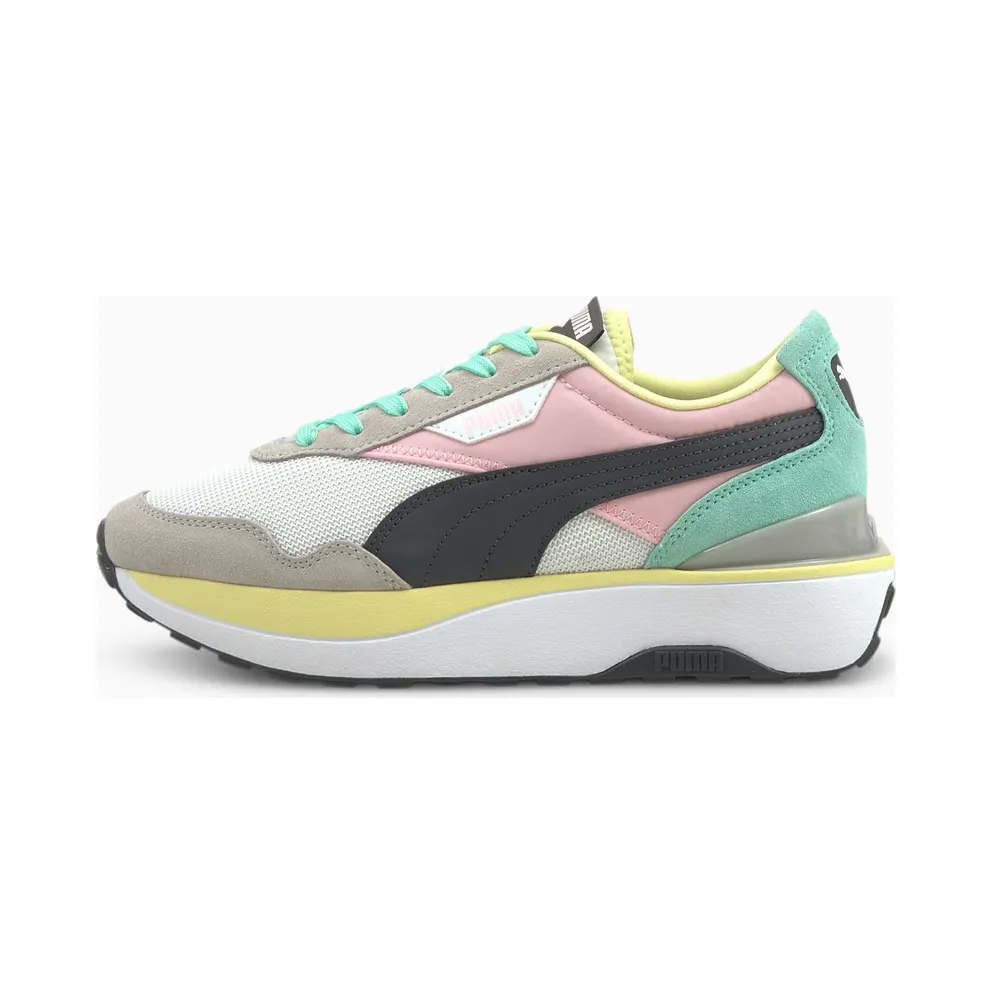 Puma Cruise Rider White/Pink (375072-06)