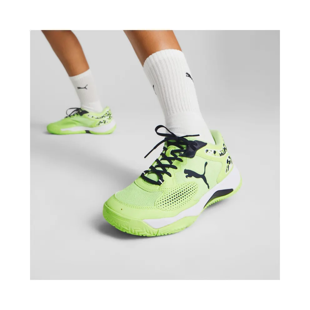 Puma Solarcourt Rct Padel Shoes Blue/Yellow/White (10729601)