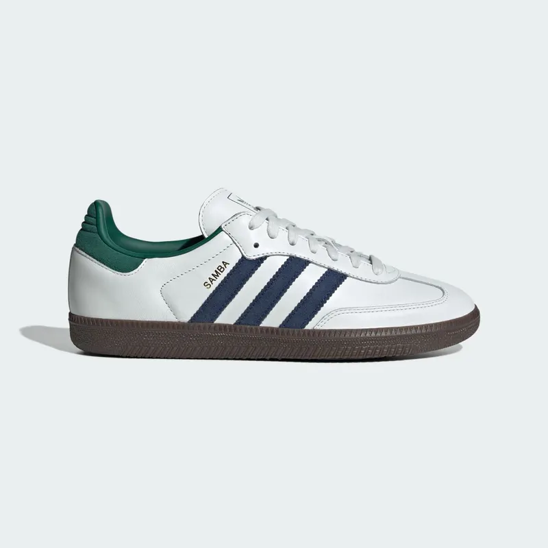 Adidas Samba OG Black White / Collegiate Green / Active Green (IH4882)