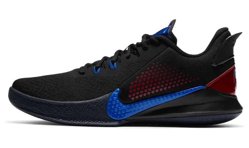 Nike Mamba Fury Black Gym Red Racer Blue