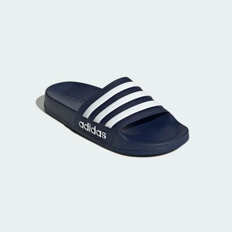 Adidas ADILETTE SHOWER Slides Dark Blue / Cloud White / Dark Blue (IF5978)
