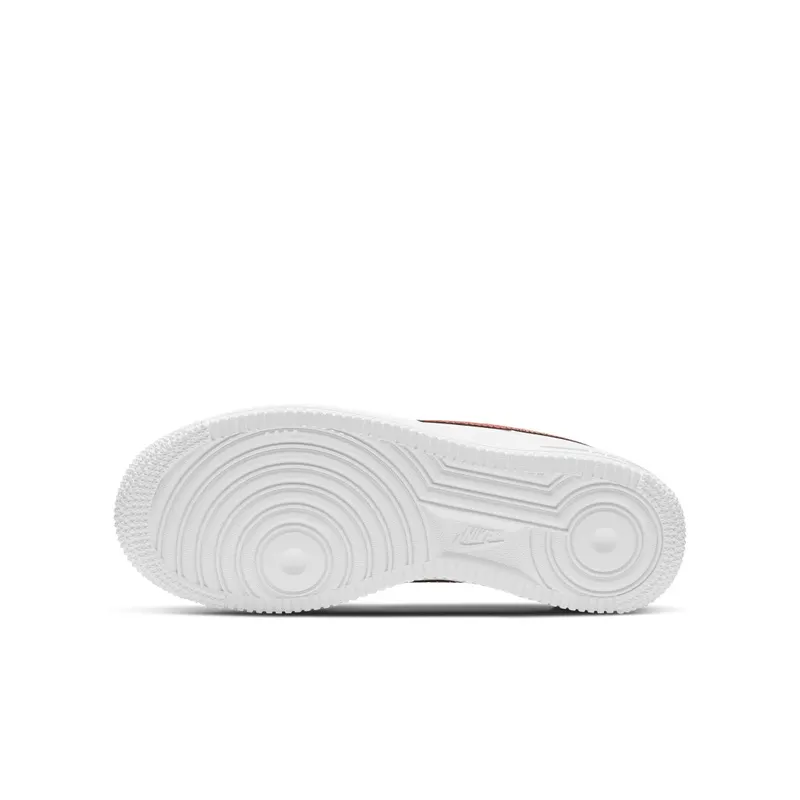 Nike Air Force 1 LV8 Double Swoosh Red Black (GS) (CW1574-101)
