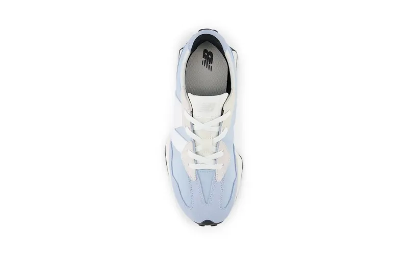 New Balance 327 Light Chrome Blue / White (GS327BS)