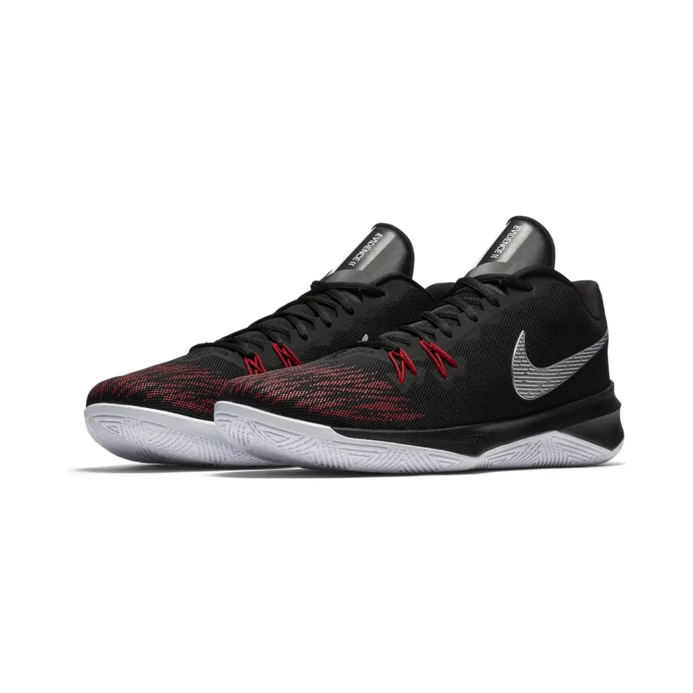 Nike Zoom Evidence 2 2 Black Black/Metallic Silver (908976-006)