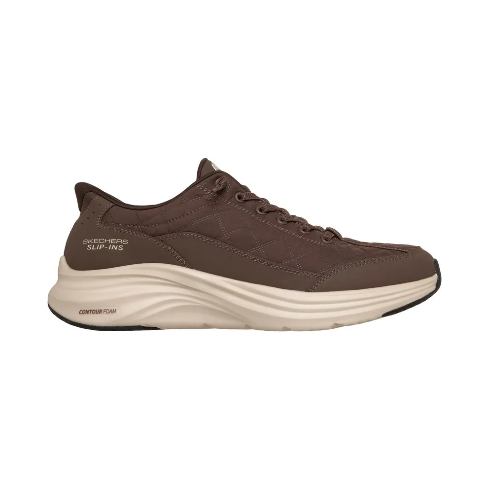 Skechers Slip-ins: Contour Foam – Cozy Fit Sneaker Bruin