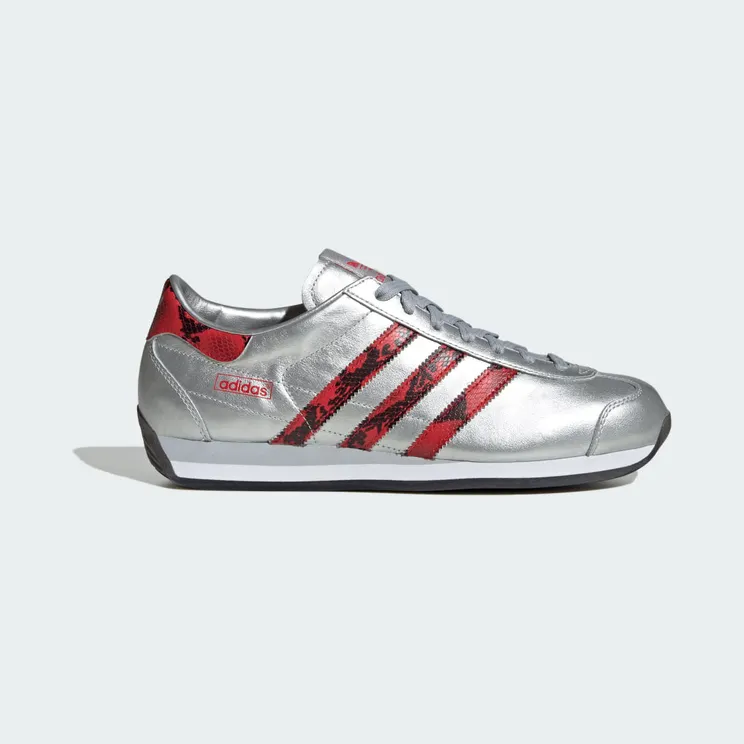 Adidas Country Japan Silver Metallic / Better Scarlet / Core Black (JP7088)