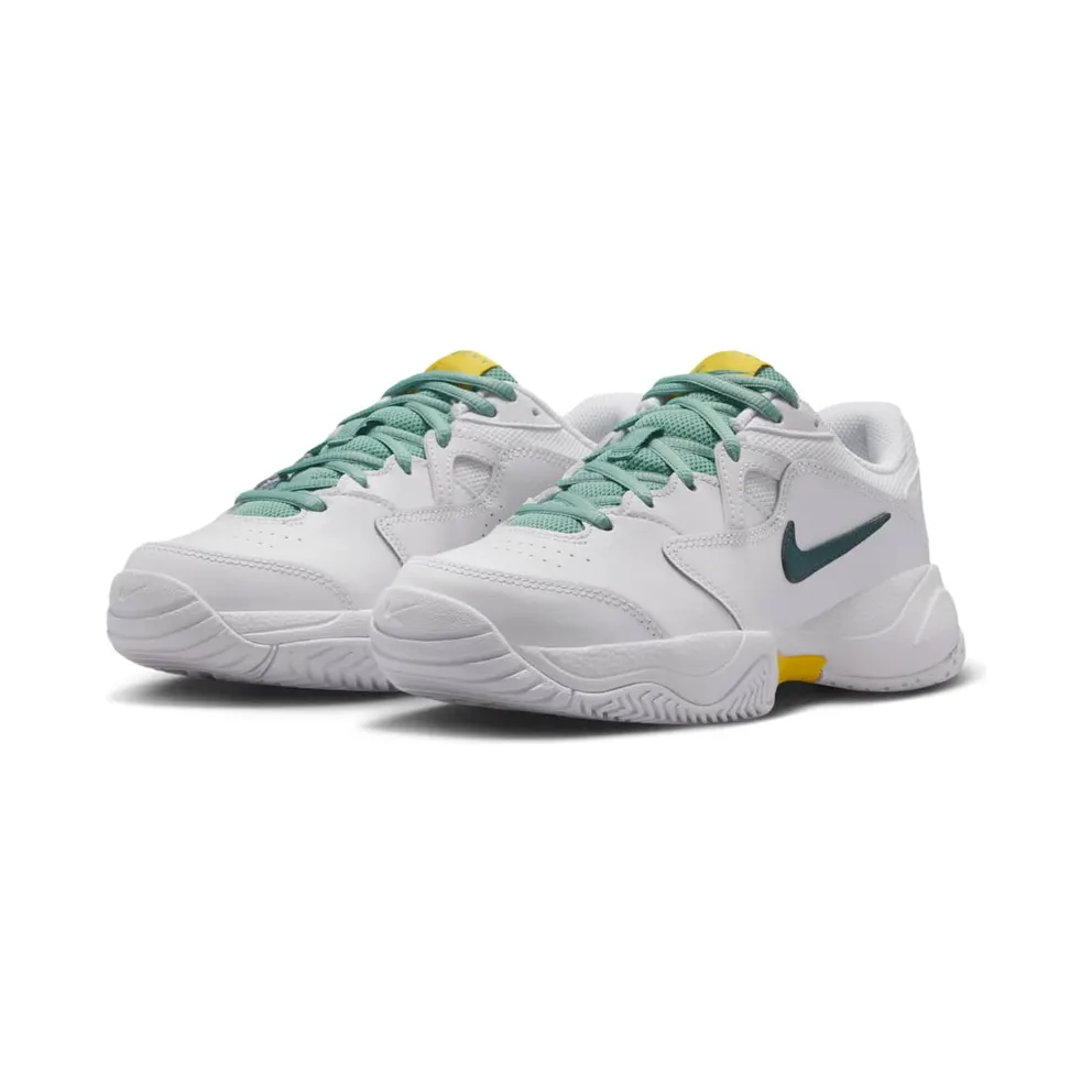 Nike Court Lite 2 White Healing Jade Speed Yellow (CD0440-103)