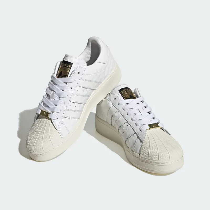 adidas Superstar XLG Cloud White / Cloud White / Gold Metallic (ID7801)