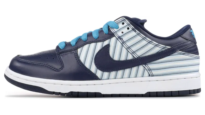 Nike Dunk Low Pro SB ‘Blue Avenger’ White/Midnight Navy-Blue Reef (304292-143)