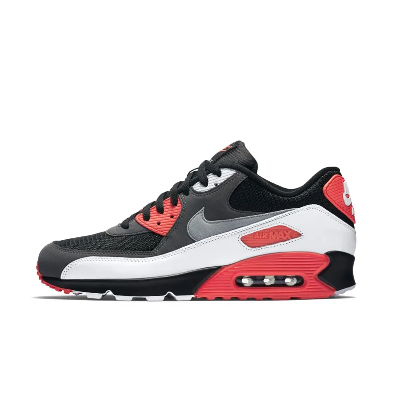 Nike Air Max 90 Reverse Infrared Black/Beutral Grey-Dark Grey-White (725233-006)