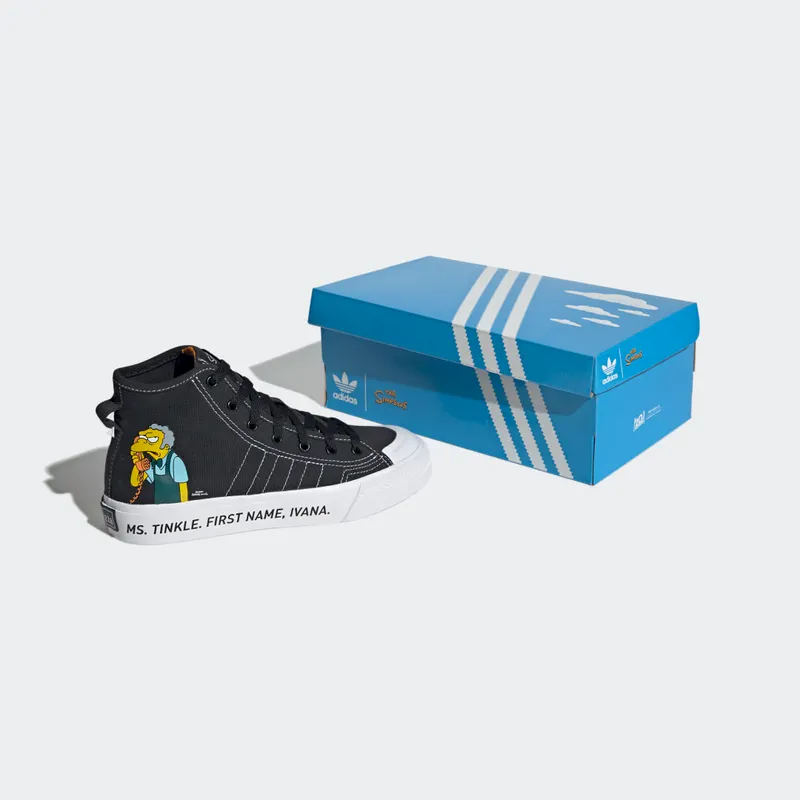 Adidas Nizza Hi RF Core Black / Core Black / Cloud White (GZ3538)