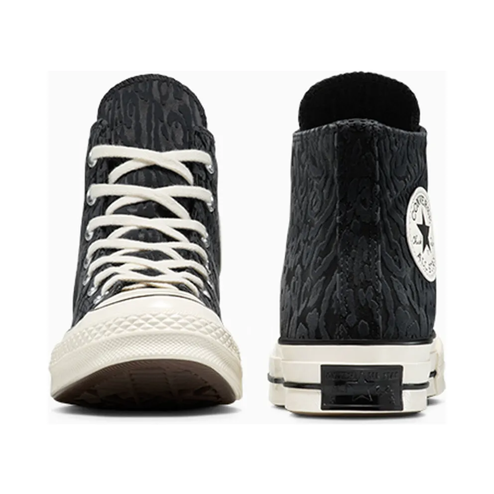 Converse Chuck 70 Hi Black Satin Leopard (A15159C)