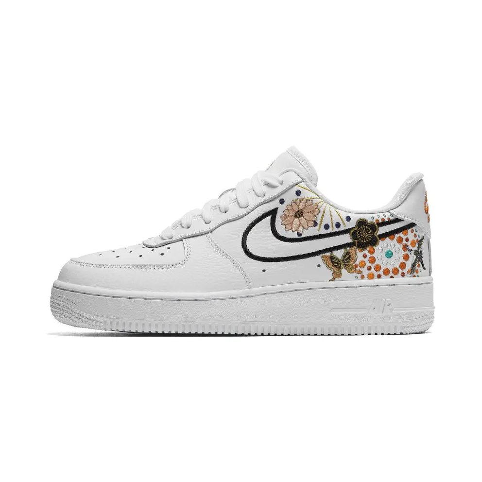 Nike Air Force 1 Low Lunar New Year 2018 (W) White/White-Habanero Red-Team Orange (AJ8298-100)