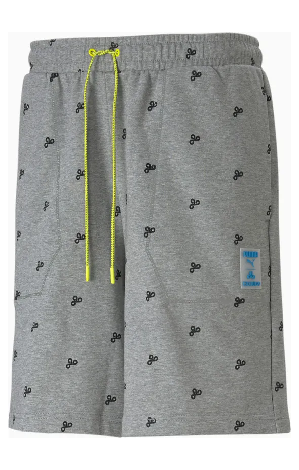 Puma x CLOUD9 Zoned In E-Sport-Shorts mit Print Grau (531793-01)