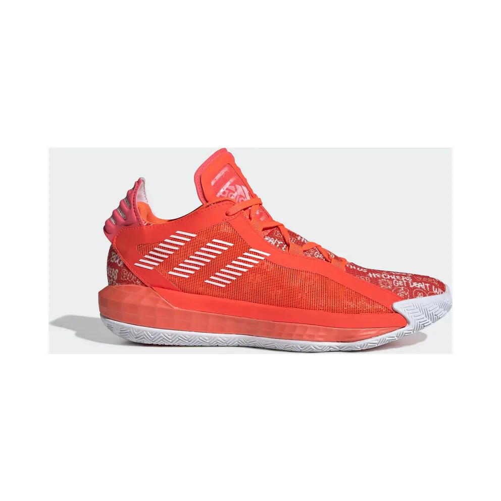 adidas Dame 6 Solar Red White (FU6808)