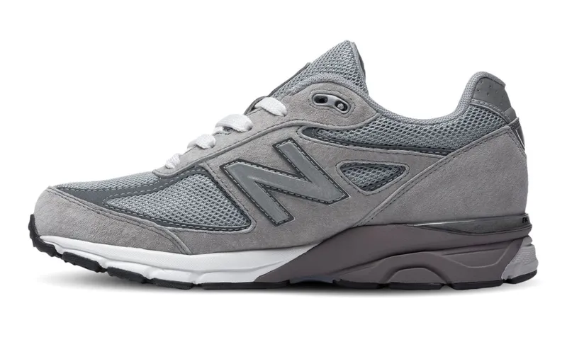 New Balance 990v4 Grey (GS) Grey/Grey (KJ990GLG)
