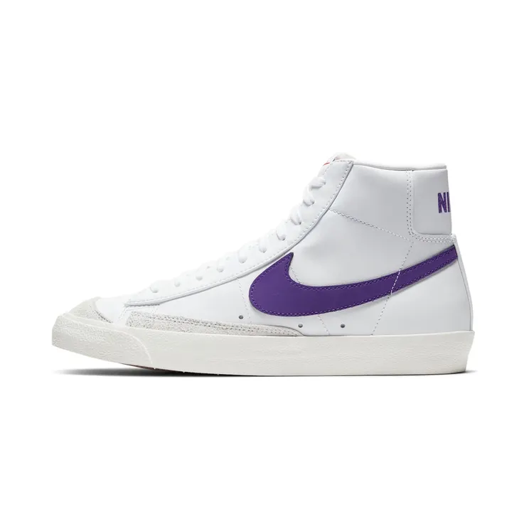 Nike Blazer Mid 77 Vintage “White / Sail / Voltage Purple” (BQ6806-105)
