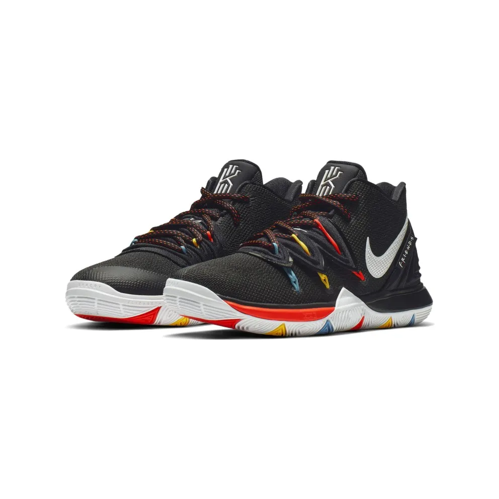 Nike Kyrie 5 Friends (GS) Black/White-Bright Crimson (AQ2456-006)