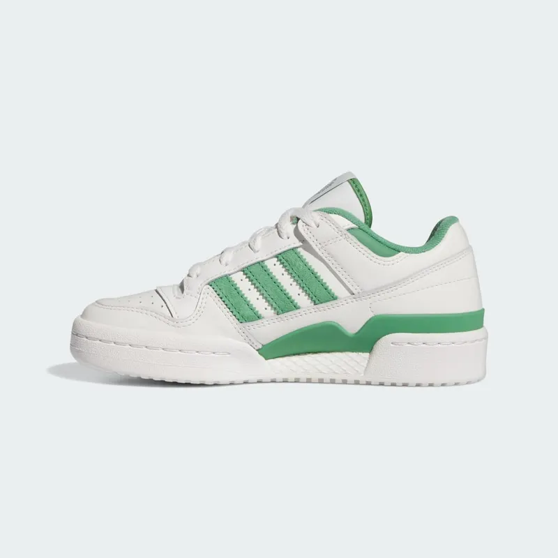 adidas Forum Low CL Shoes Kids Cloud White / Preloved Green / Preloved Green (ID8722)