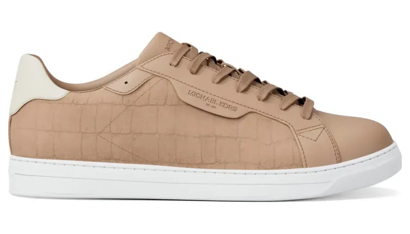 Michael Kors Keating leren sneakers – Bruin (42S6KEFS3L)