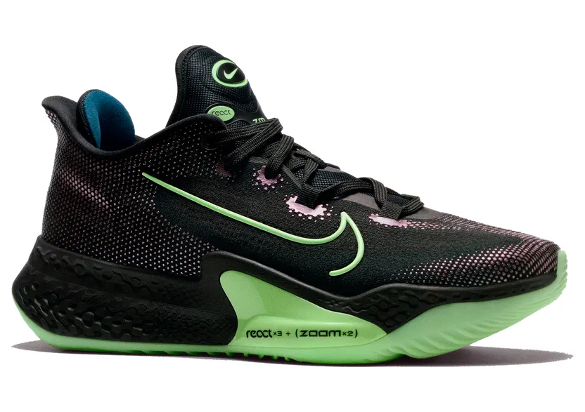 Nike Air Zoom BB Nxt Black Electric Green (CK5707-001/CK5708-001)