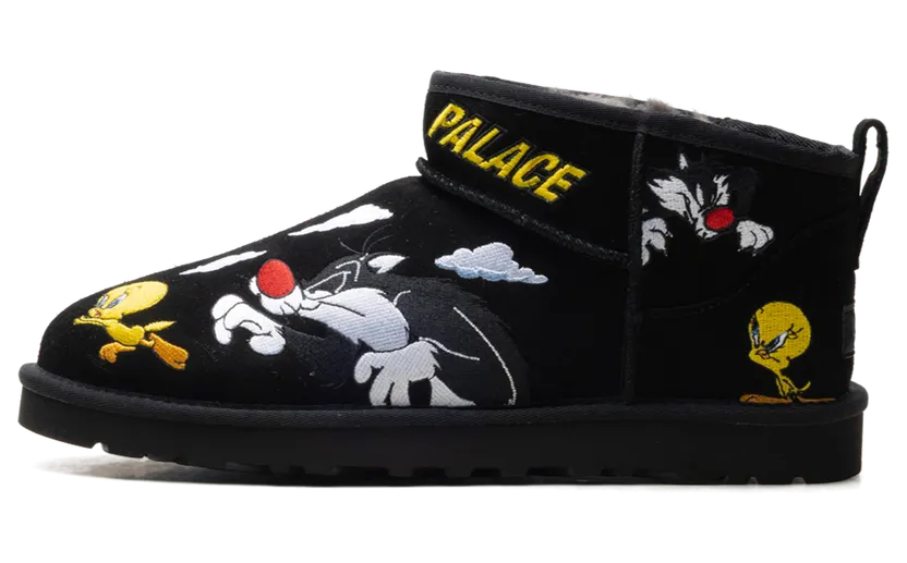 Ugg Ultra Mini “PALACE x Looney Tunes” (1181891-BLK)