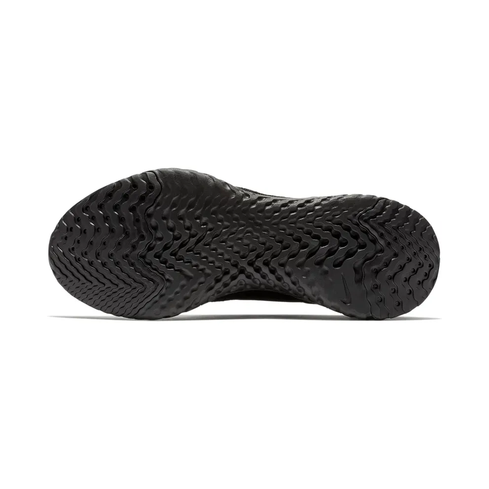 Nike Epic React Flyknit Triple Black (W) Black/Black-Black (AQ0070-003)