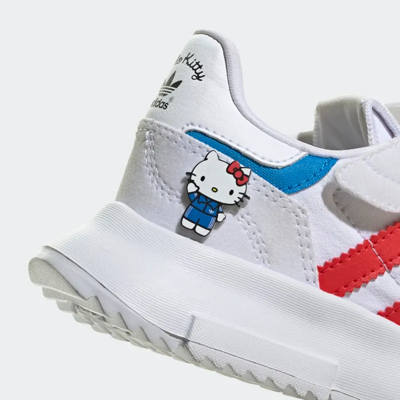 Adidas Hello Kitty Retropy F2 Cloud White / Vivid Red / Core Black (GX9231)
