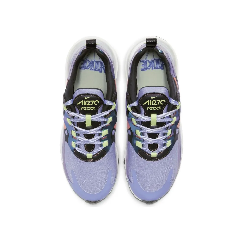 Nike Air Max 270 React Dark Smoke Grey (W) Dark Smoke Grey/Light Thistle/Vast Grey (CU4818-001)