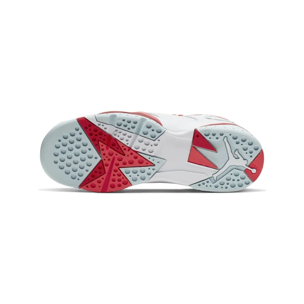 Jordan 7 Retro Topaz Mist (GS) White/White-Topaz Mist-Ember Glow-Gym Red (442960-104)
