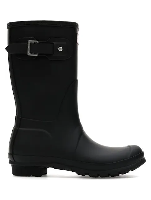 Hunter Original Short Rain Boots Black (WFS1000RMA-BLK)