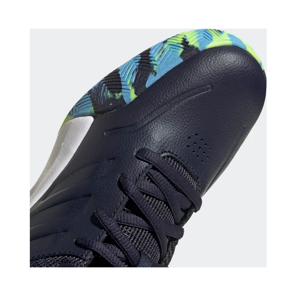adidas Own the Game Wide Legend Ink / Signal Green / Signal Cyan (FW4566)