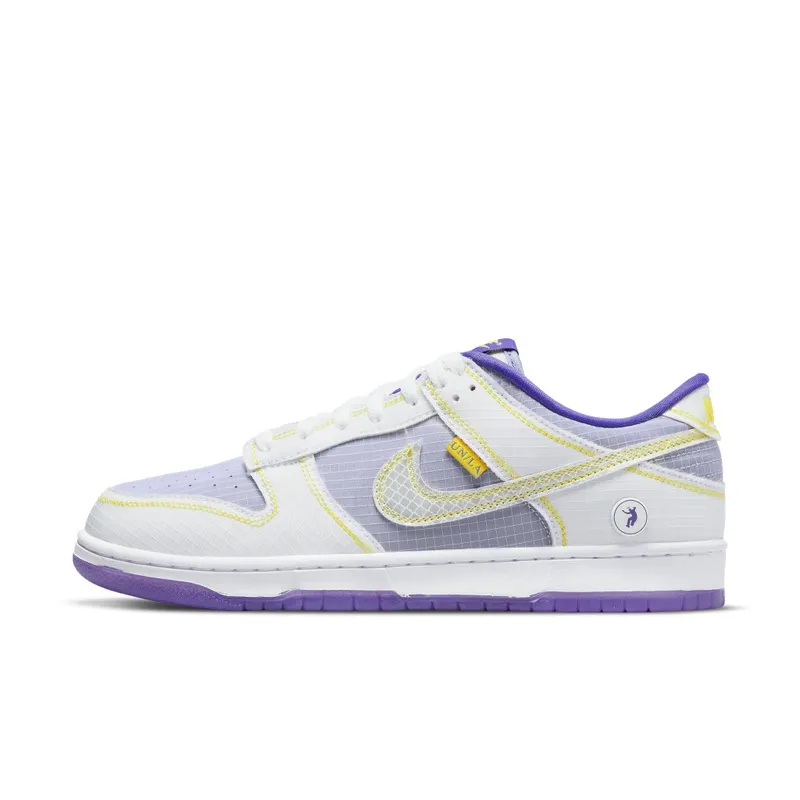 Nike Dunk Low Union Passport Pack Court Purple – “Grey / Purple / Yellow” (DJ9649-500)