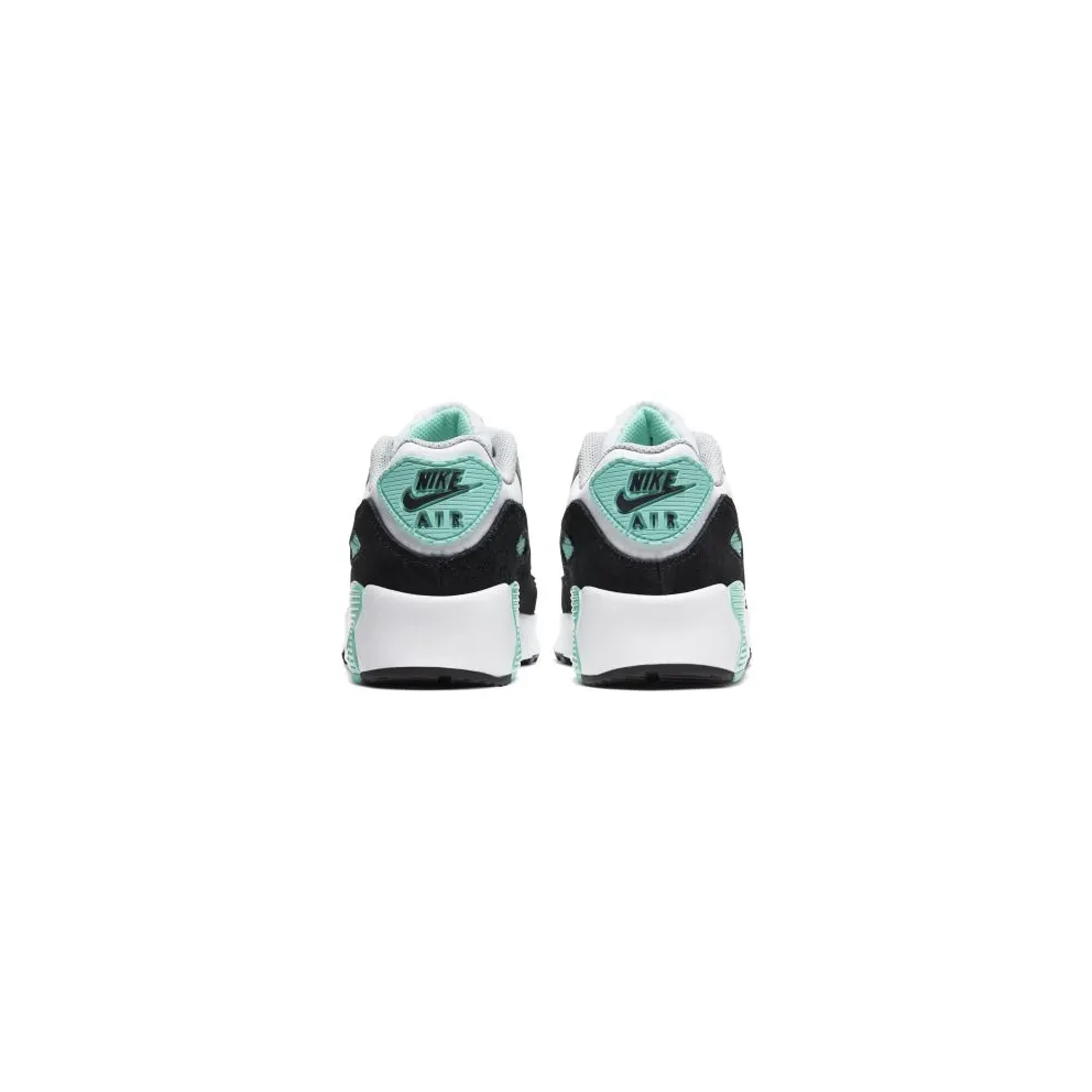 Nike Air Max 90 Hyper Turquoise (PS) White/Light Smoke Grey/Hyper Turquoise (CD6867-102)